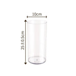 vases modernes transparents rectangulaires lisses intérieur décoration arrangement floral table
