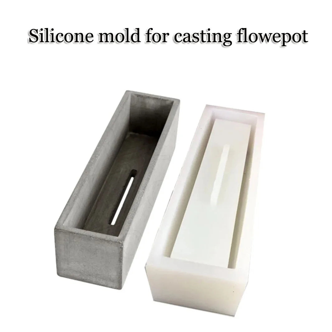 moules silicone pots fleurs diy craft release facile modernes grises blanches