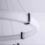 suspension lumineuse moderne marbre veiné blanc noir ajustable contemporain lumière led opaque