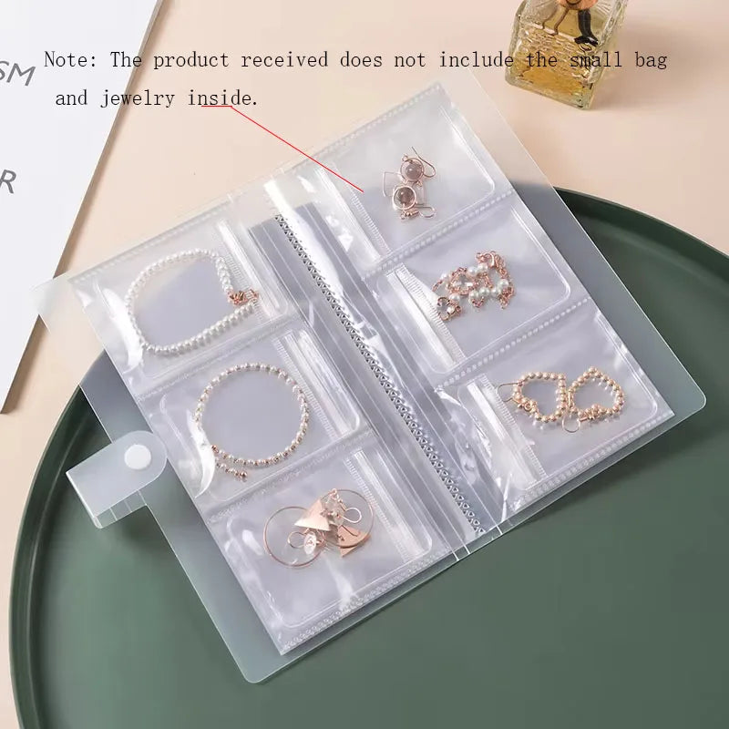 porte bijoux moderne transparent clips compartiments boîte rangement bijoux anti poussière boucles d'oreilles bracelets