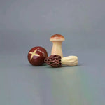 décoration intérieure extérieure miniature champignons divers couleurs réalistes figurines ornement jardin