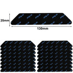 tapis sol antidérapant réutilisable lavable adhésif moelleux géométrique moderne gris noir
