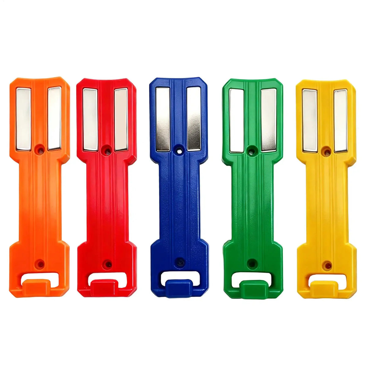 porte aérosols magnétique bleu support mural imperméable stockage salle bain organisation pratique double