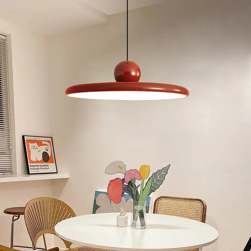 luminaire suspendu moderne rouge vert opale aluminium salon chambreôtel 2000 82000lm 100 260v