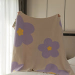 couverture polyester coton motif floral moderne portable voyage chambre été