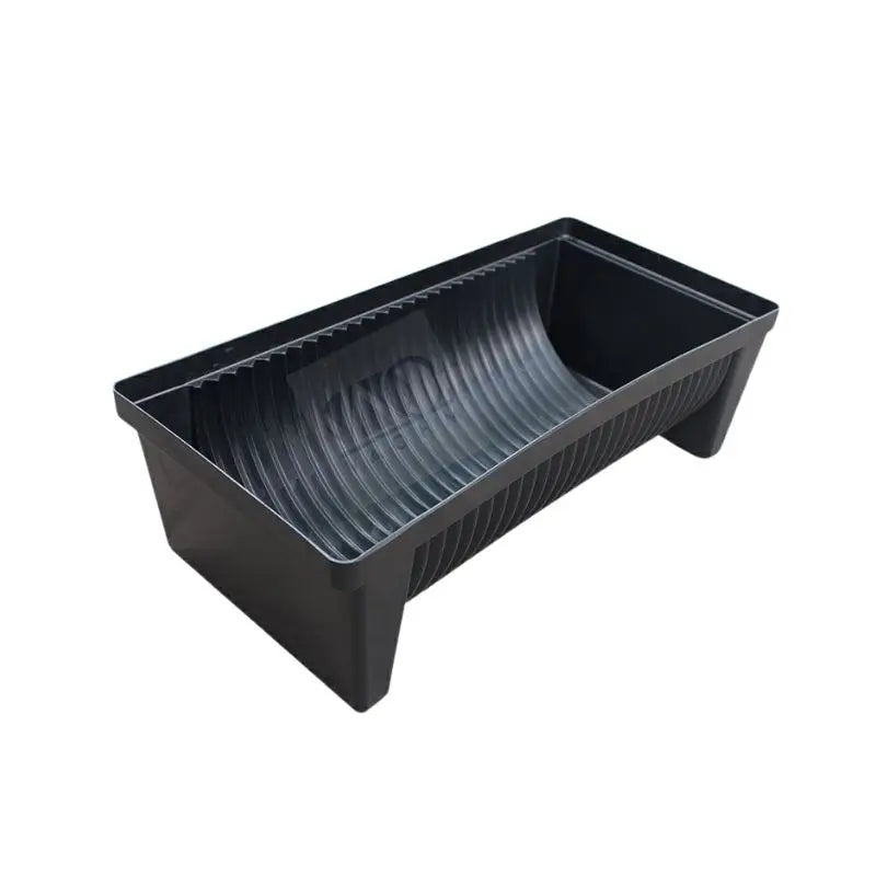 conteneur rangement bobine plastique noir ondulé surface intérieure industrielle utilitaire sd antistatique