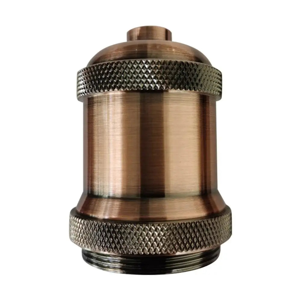 ampoule e27 or noir cuivre texture brossée classique fixations durable facile