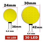 ampoules led g4 cob 12v blanc froid chaud 18 30 led clips points noirs
