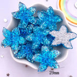 paillettes résine sirène étoiles bleu doré violet brillantes décoratives bricolage scrapbooking artisanat trẻ em