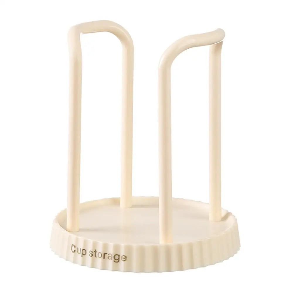 porte verres moderne élégants dorés transparents contenant verres carton beige