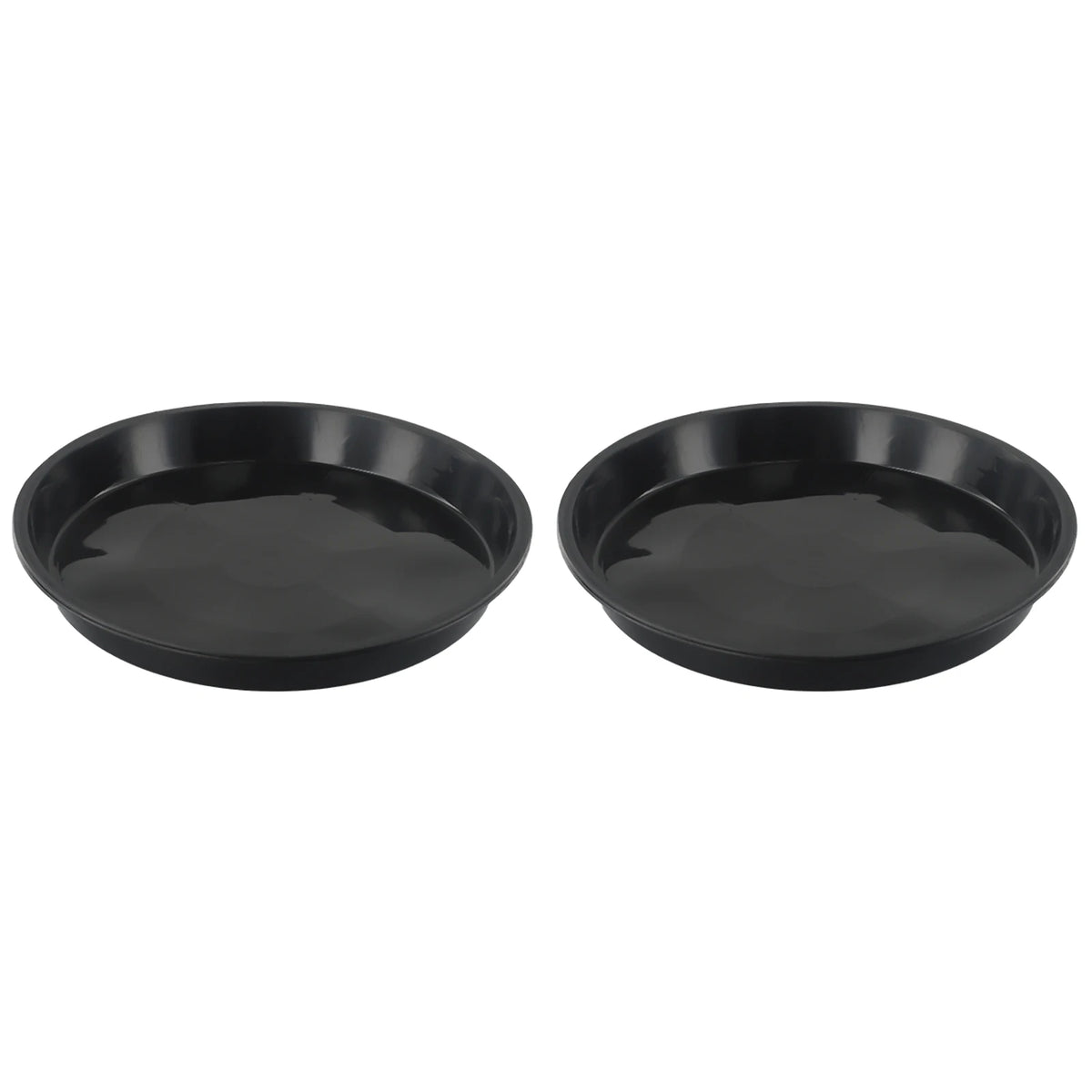 assiettes culture plastique noir modernes 10 pouces intérieur extérieur