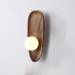 applique murale moderne minimaliste bois lumière led blanc doré chambre