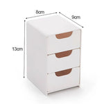 boîte bijoux blanc moderne niveaux tiroirs réutilisable respectueux environnement articles divers portable