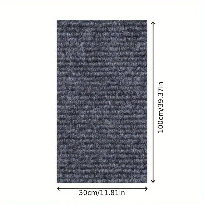 tapis auto adhésif chat texture tissée gris moderne 30cm 100cm fixé meuble durable