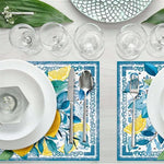 serviettes table lin beige motif grille classique respectueuses environnement 32x42cm