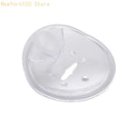 support savon transparent moderne adhésif salle bain organisation produit plat lisse