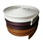 bande adhésive murale blanc marron rayures concentriques moderne autoadhésive pvc opaques intérieur extérieur 5m
