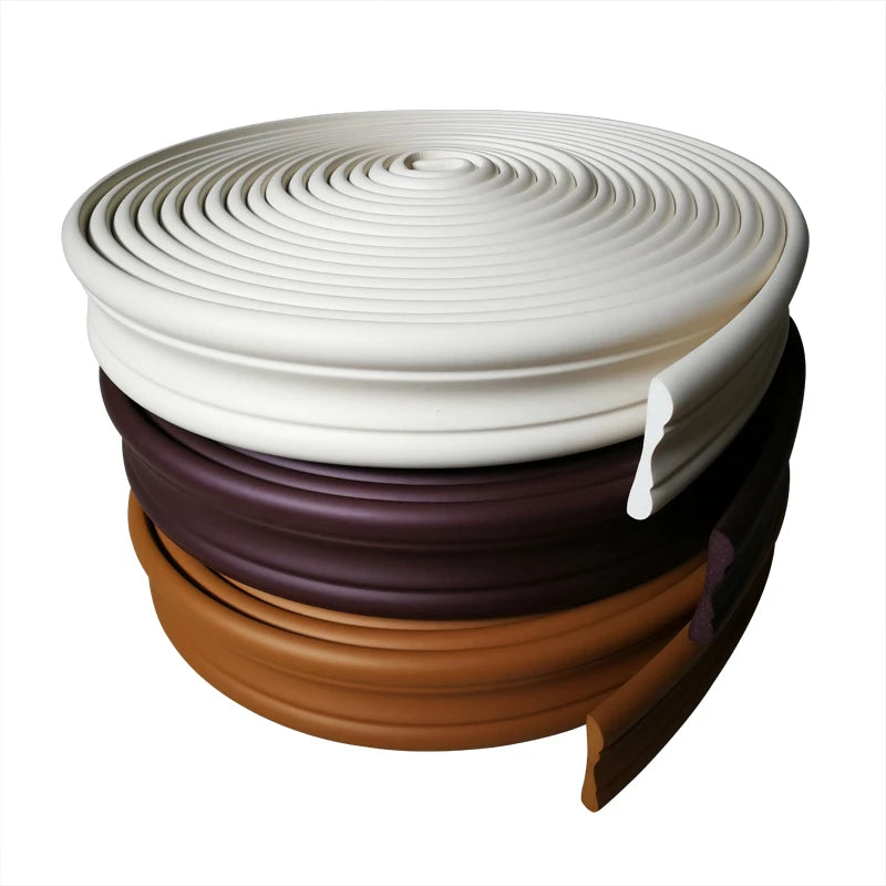 bande adhésive murale blanc marron rayures concentriques moderne autoadhésive pvc opaques intérieur extérieur 5m