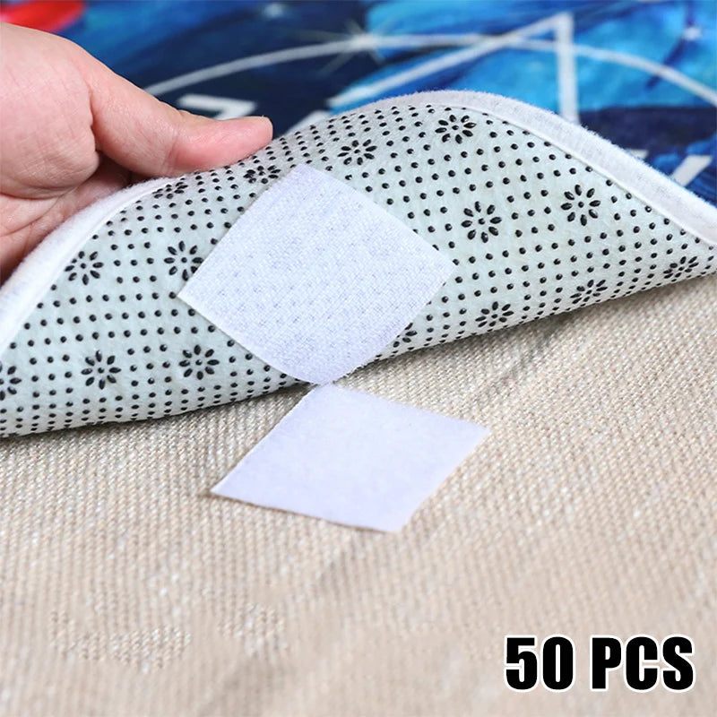 supports coussins adhésifs texturés noirs canapé pratique 10pcs 20pcs 50pcs