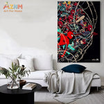 affiche murale spider man toile araignée moderne pop art chambre enfant superheroes decoration maison