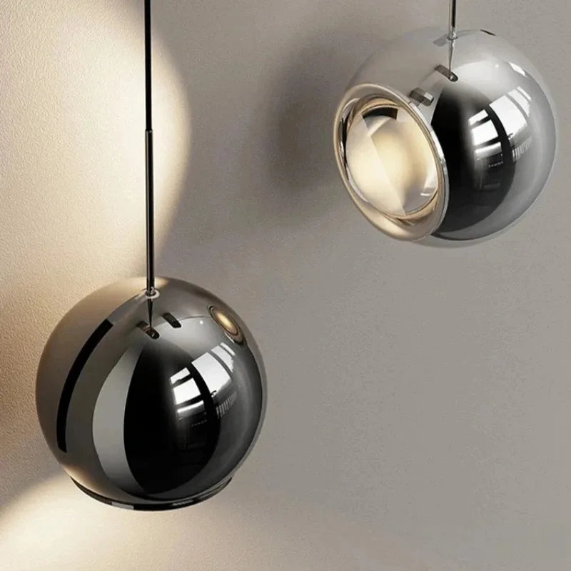 lampe murale moderne minimaliste argentée noire led mur fixé contemporain lumière chaude lumière blanche