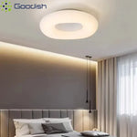 suspension lumineuse moderne acrylique blanc 20cm 30cm 46cm 53cm 75cm 91cm