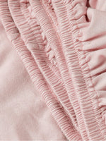 jupe lit bébé crème rose clair gris uni moderne élastique coton quatre saisons