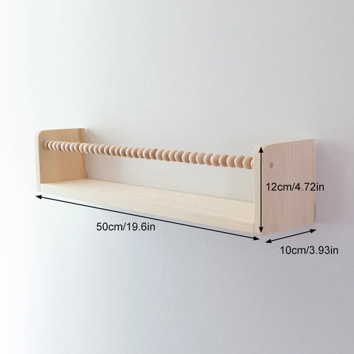 étagère murale moderne étagères bois naturelles rangement enfant décoration murale minimaliste