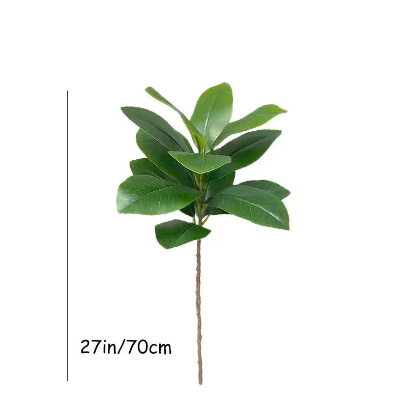 Plante artificielle ficus grande feuilles vert moderne décoration extérieure intérieure 100cm 150cm