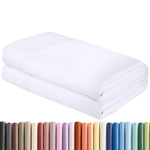 drap plat 100 polyester blanc beige moderne 160x230cm 200x230cm 230x230cm
