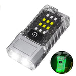lampe torche led rechargeable usb portable aimant super lumineuse camping urgence cob lumière forteModes