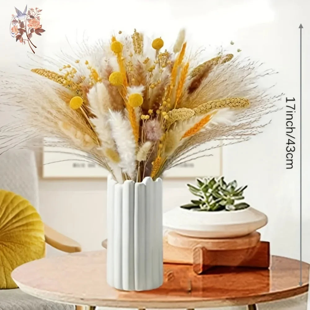bouquet fleurs séchées naturel décoration maison mariage anniversaire party halloween valentin