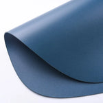 tapis table moderne tapis cuisine 45x37cm sous verre 13x11cm bleu marine gris rouge