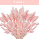 décoration naturelle plumes séchées blanches douces rustique anniversaire mariage deco maison