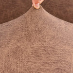 housse canapé marron clair texture grunge moderne polyester solide accueil single double four