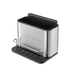 rangement couverts acier inoxydable couteaux fourchettes cuillères baguettes éponges moderne minimaliste imperméable anti rouille