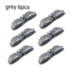 organisateur câbles clips adhésifs réutilisables noir blanc gris moderne plat lisse