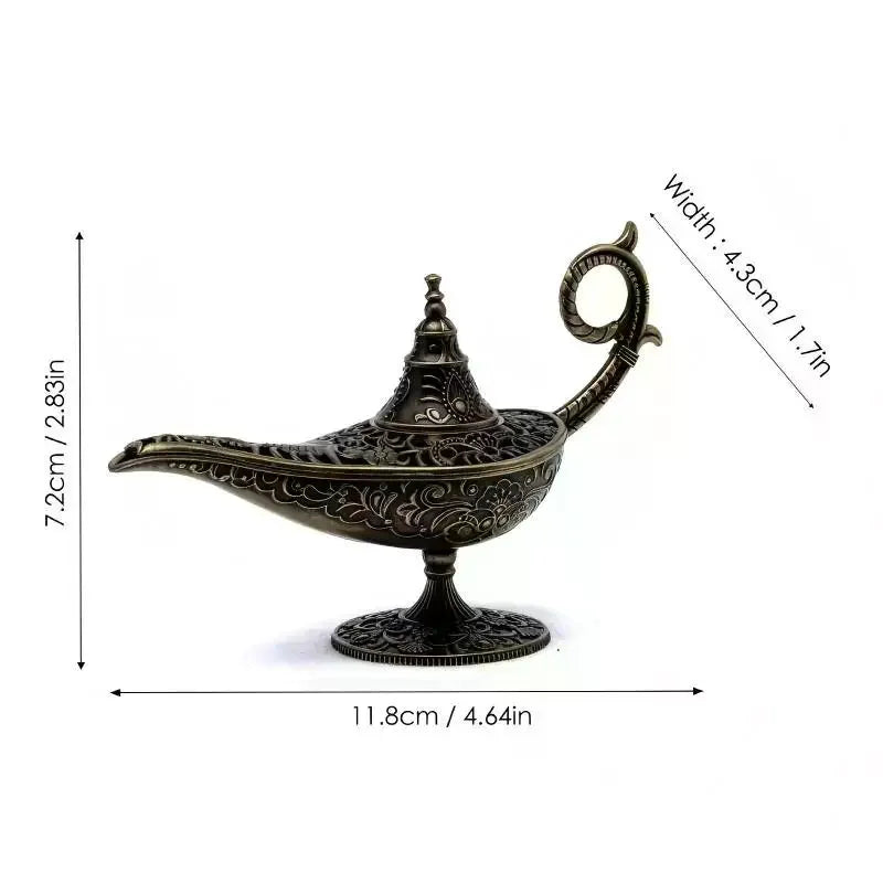 brûleur encens doré bronze gravures floraux élégant traditionnel méditation yoga décoration maison