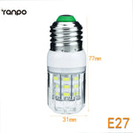 ampoules led épi maïs e27 e14 blanc vert 360 lumens moderne