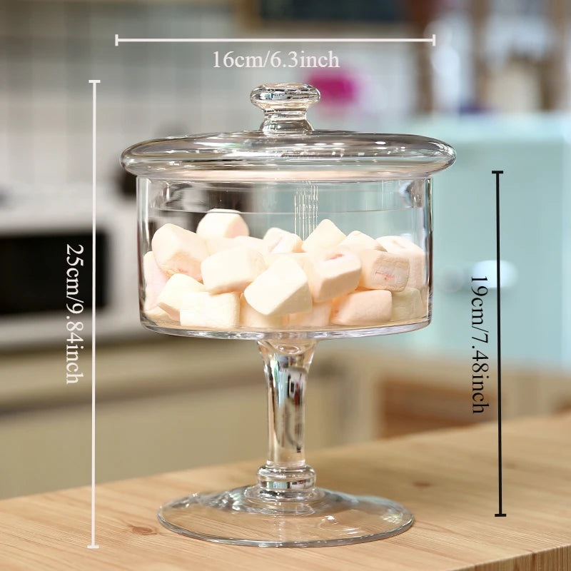 pots verre transparents réutilisables qualité alimentaire vintage marshmallows décoration maison mariage