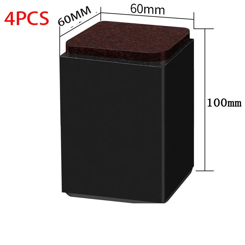 protections meubles autocollantes pieds lit table moderne noir blanc marron