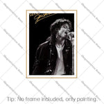 affiche murale MJ pop art photo noir blanc decoration maison 30x40cm erotique minimaliste