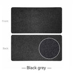 tapis souris feutré gris blanc anti dérapant minimaliste moderne 40x80cm