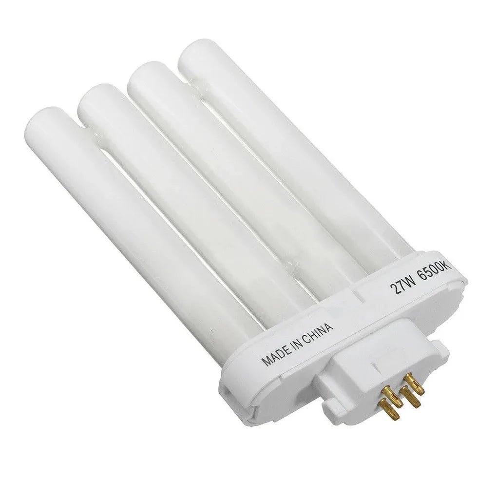 ampoule fluorescente compacte 27w blanc doré industrielle tubes opaques 220v 6500k