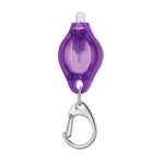 lampe torche portable mini led clé porte moderne compact anneau métallique