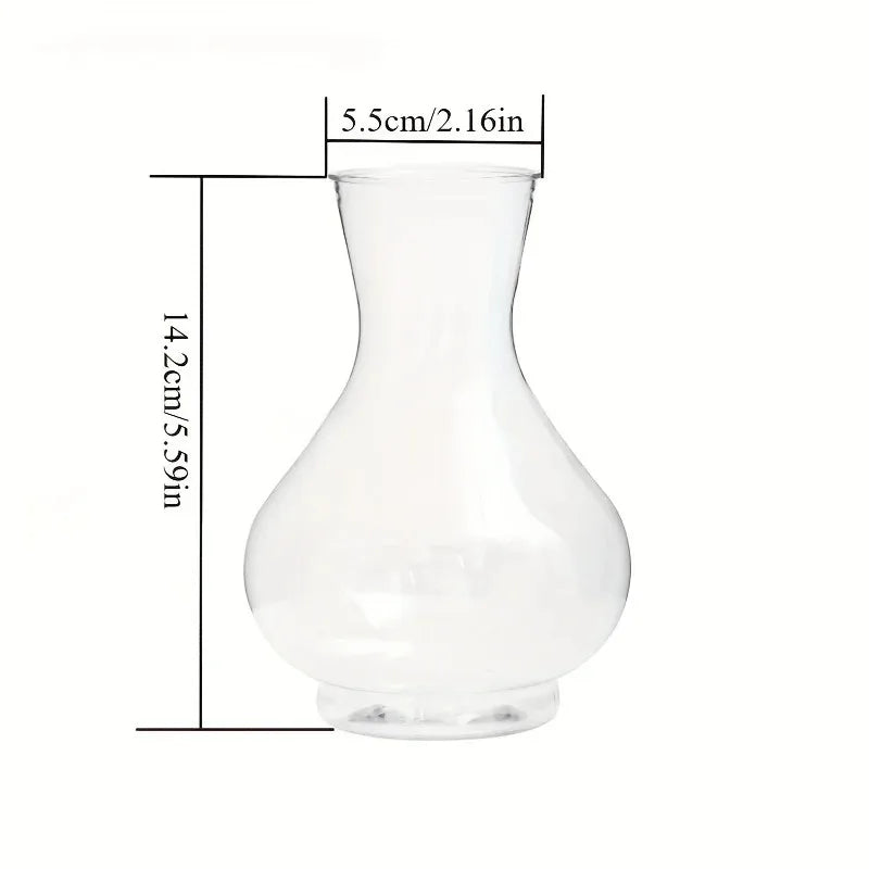 vases transparents modernes minimalistes decoratifs table set pieces différentes collections eventuelles deco