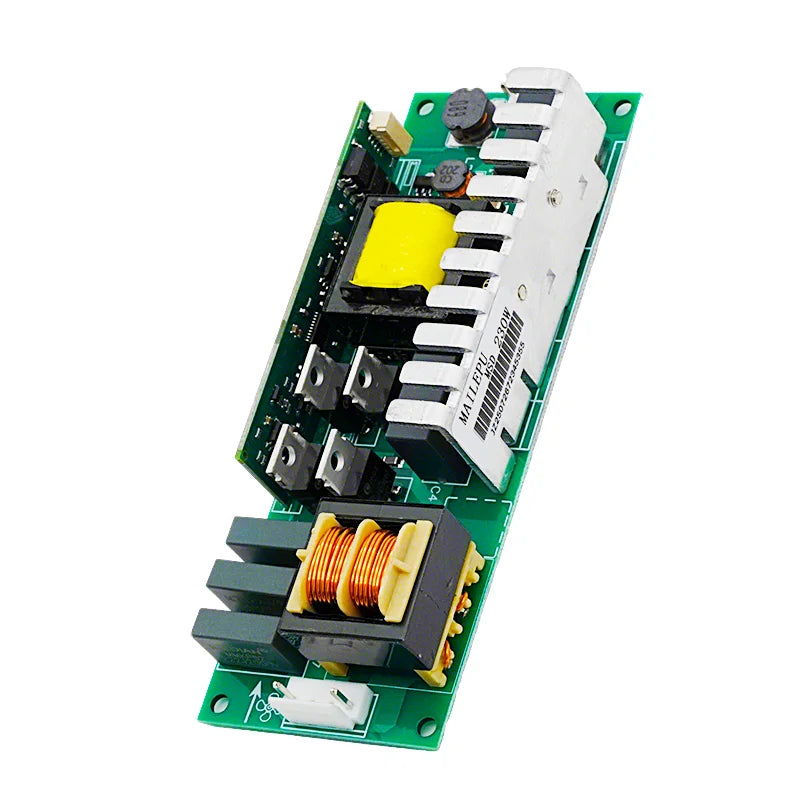 lampe faisceau 300w vert noir jaune imprimé conducteurs dorés électronique scènes professionnelles dj
