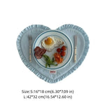 serviettes table classiques carreaux rouge blanc beige bleu clair tissu dentelle opaques respectueux environnement