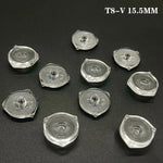 cache led transparent adhésif moderne 11x6.3mm légèrement opaque rond lisse bande led