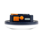 lampe led rechargeable bleu vert jaune moderne pratique clips usb type